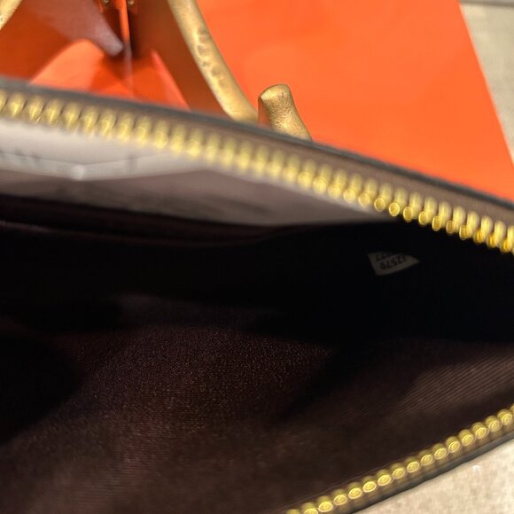 Coach Corner Zip Wristlet in Signature Canvas and Leather - Picture 3 of 6